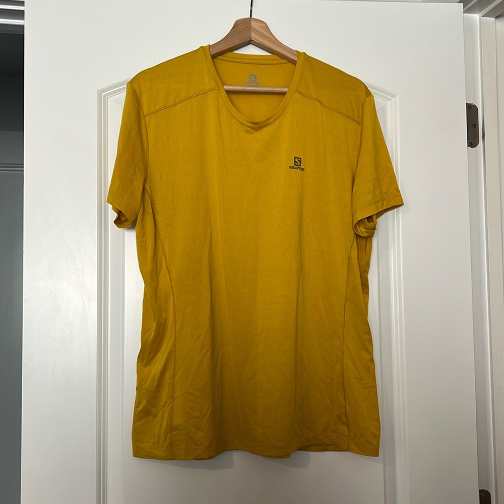 Yellow Salomon Athletic Shirt